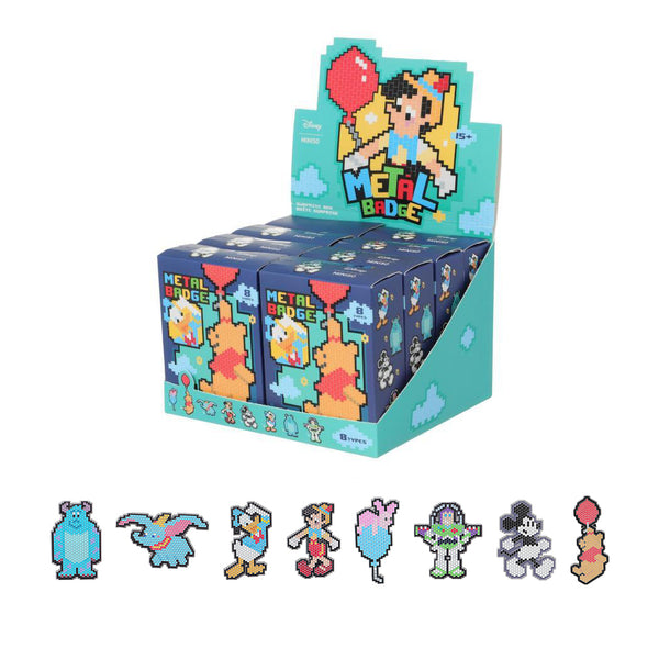 Disney Pixel Style Metal Badge Surprise Box