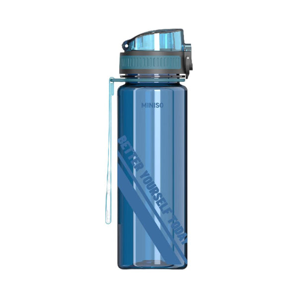 Sports TRITAN Cup Series with Tea Filter and Strap Plastic Bottle 500mL(Blue)
