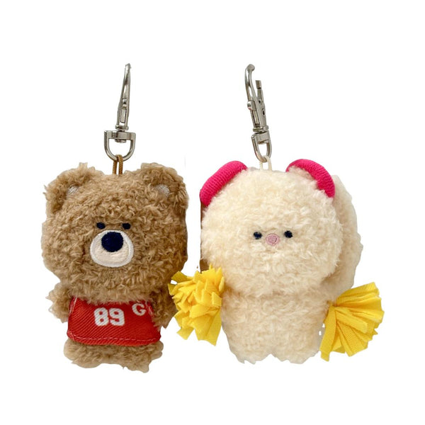 Gift Bear Chubby Collection 3in. Couple Plush Pendant (Gift Bear & Tarnlee)