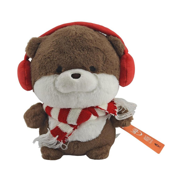 Mini Wish Messenger Collection Plush Toy(Sitting-posture Otter)
