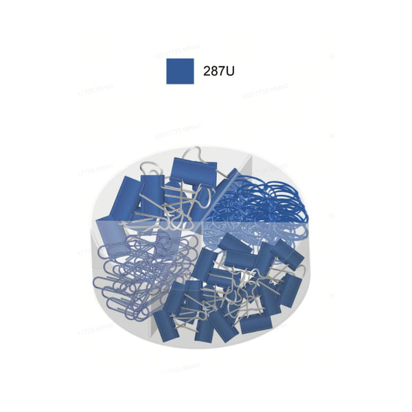 Minimalism Retro Collection Office Mini Stationery Set (Midnight Blue)