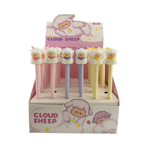 Mini Family Collection Cici Figure Gel Pen (0.5mm, Black) (3 Assorted Models) (PDQ)