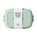 Wheat Straw Bento Box with Double Clips 980ml