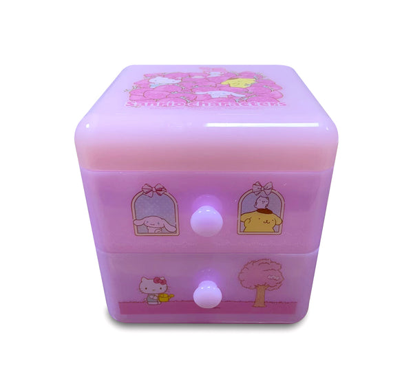 Sanrio Characters Desk Drawer Organizer (Pink)