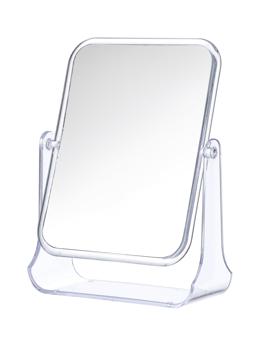 Square Double Sided Rotation Vanity Mirror (2×Magnification)