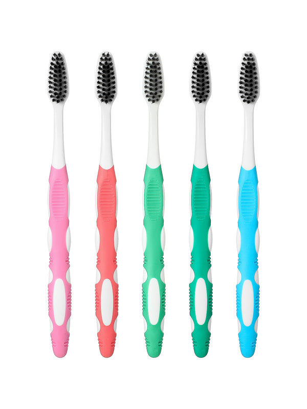 Gum Care Binchotan Toothbrushes (5 pcs)