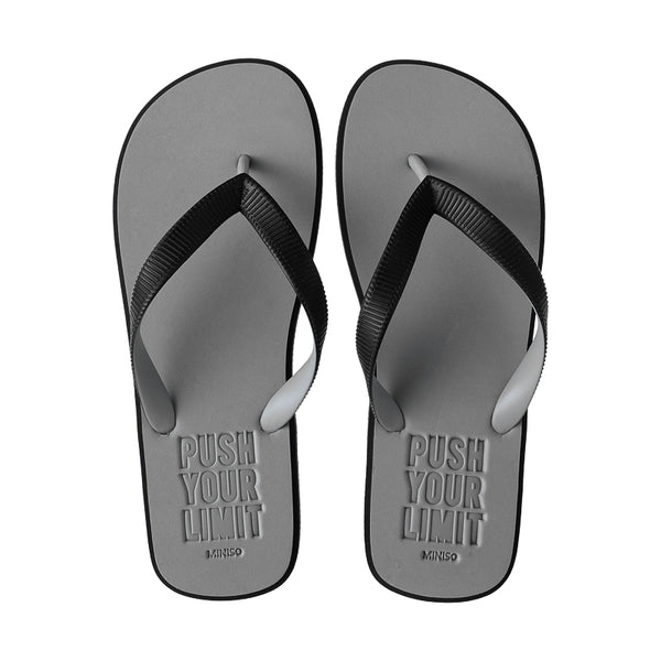 (Gray, 40) Minimalist Series Men's Flip Flops