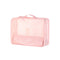 Foldable Travel Organizer Bag 4 Pack (Pink)