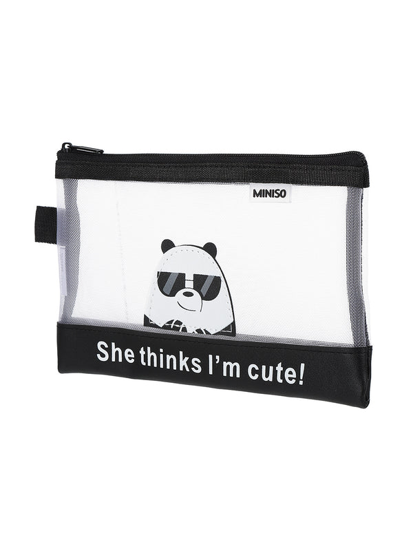 We Bare Bears- A6 Document Bag (Panda)