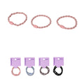 Twisted Rubber Hair Ties (3 pcs)