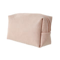 Embossed Pattern Rectangular Cosmetic Bag(Pink)
