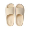 (Off-white,41-42) Classic Coconut Cushioned Thick Slipper