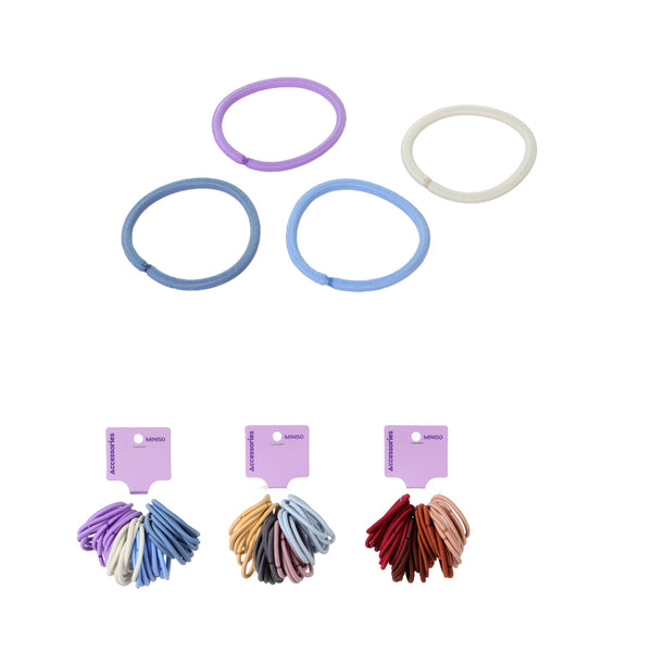 Solid Color Basic Hair Ties (40 pcs)