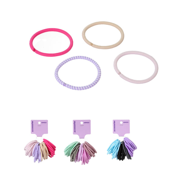 Colored Basic Hair Ties (40 pcs)