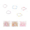 Basic Series Disposable Small Colorful Polka Dot Hair Ties (500 pcs)