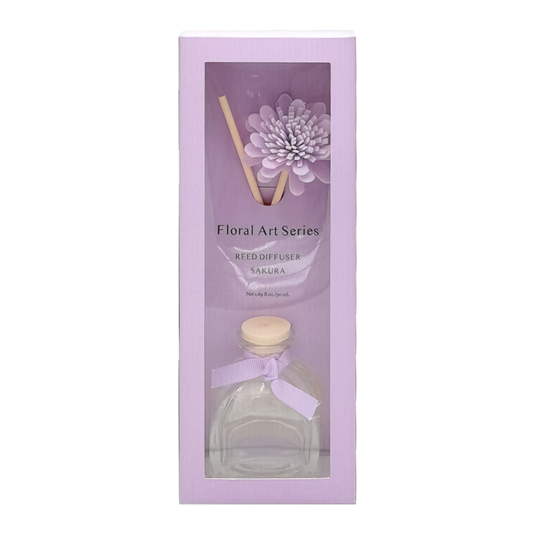 Minimalist Floral Series Reed Diffuser(Sakura,35mL) Miniso Pakistan