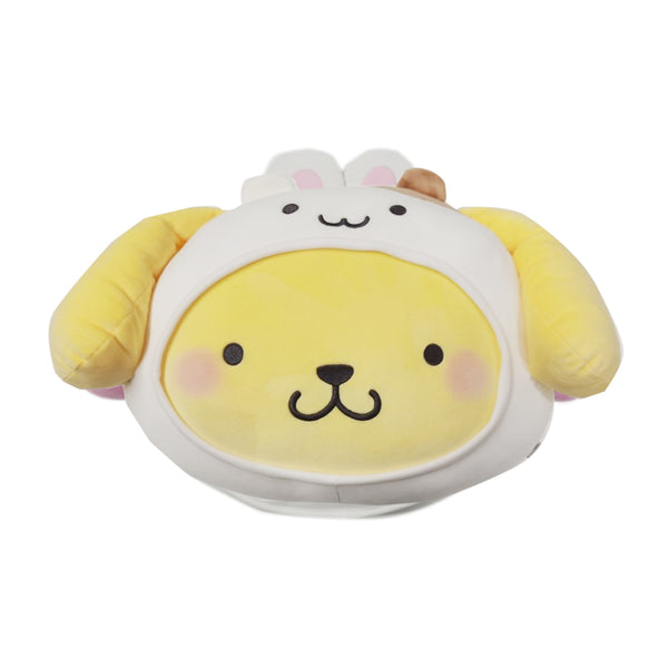 Sanrio character Head-Shape Pillow (Pompompurin)