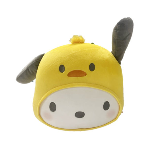 Sanrio character Head-Shape Pillow (Pochacco)