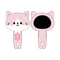 Animal Faces Collection Kitten Hair Brush