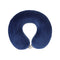 Solid Color Memory Foam U-Shaped Pillow (Navy)