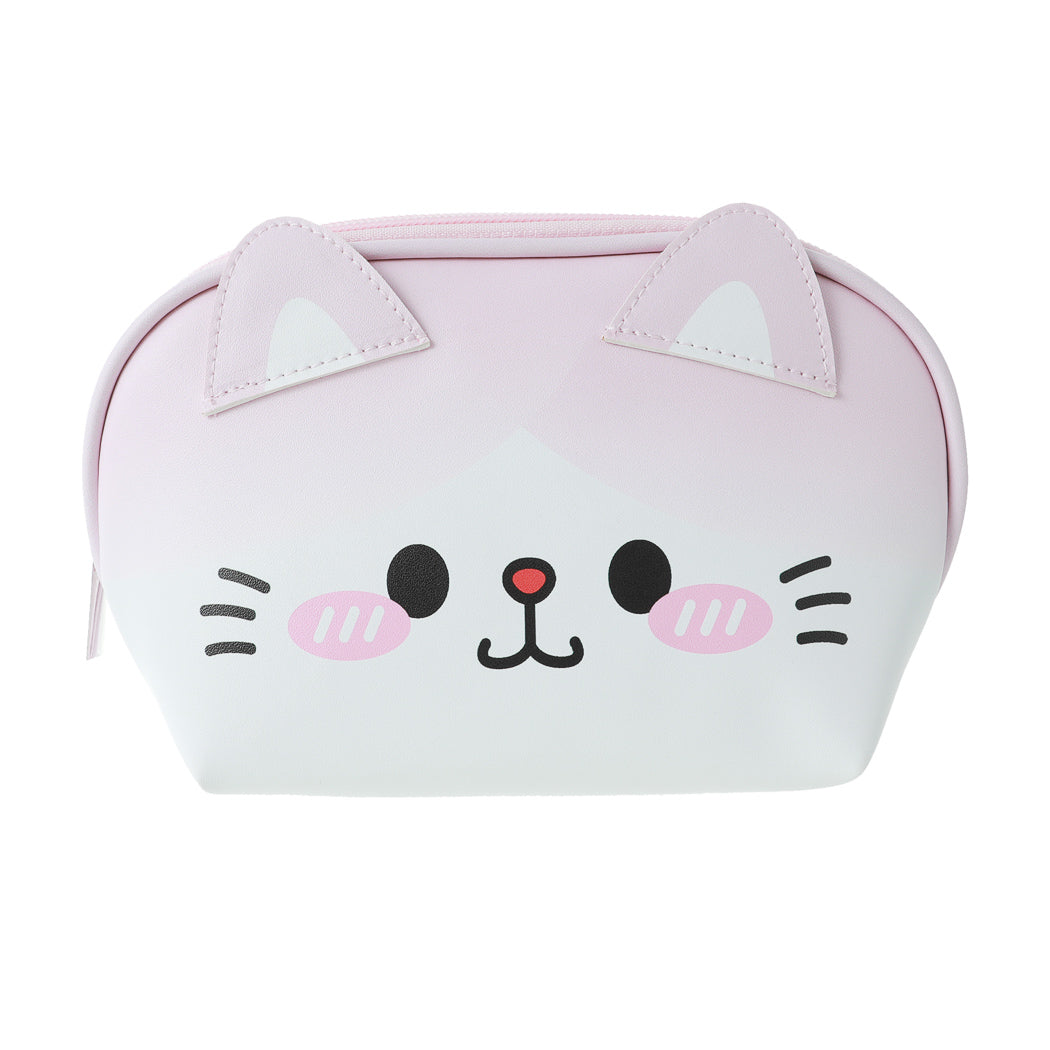 Animal Faces Collection Shell Shape Cosmetic Bag (Light Pink)– Miniso ...