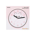 Animal Faces Collection Wall Clock(Pink)