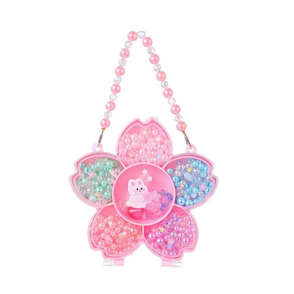 Lovely Series Sakura Colorful Beaded Kids' DIY Set