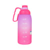 Gradient Plastic Bottle with Handle (1800mL, Purple & Pink)