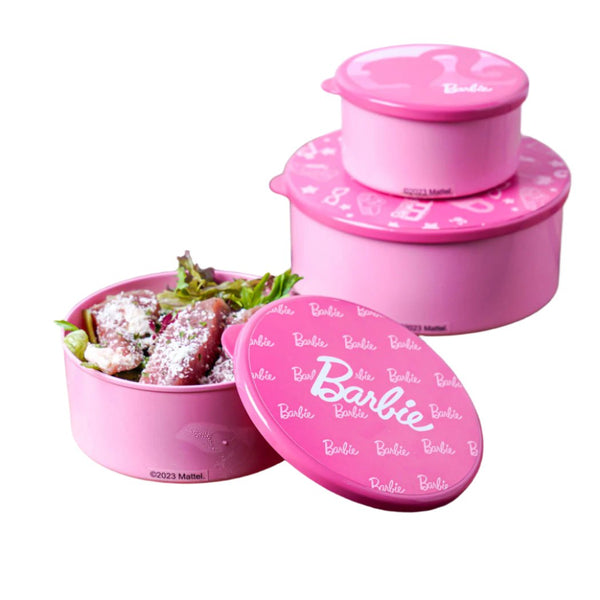 Barbie Collection Food Storage Containers (3 pcs)