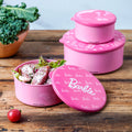 Barbie Collection Food Storage Containers (3 pcs)