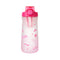 Barbie Collection Plastic Bottle with One-Touch Flip Top Lid(Rosy)