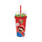 The Super Mario Bros Collection Plastic Tumbler with Straw (480mL)
