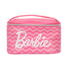 Barbie Collection Barrel Cosmetic Bag(Rose Red)