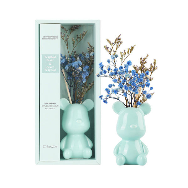 Cute Bear Series Reed Diffuser(Tropical Fruit)