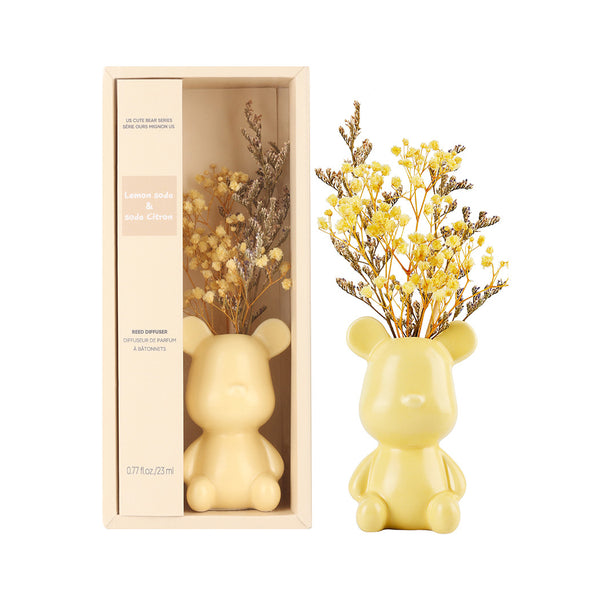 Cute Bear Series Reed Diffuser( Lemon Soda)