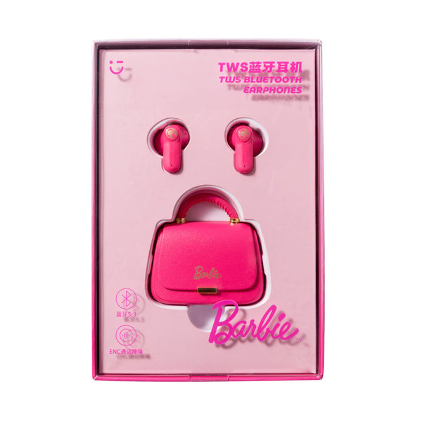 Barbie Collection Bag Style TWS Earphones  Model: SX-210 (Pink)