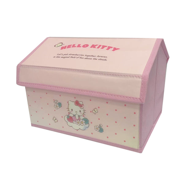 Sanrio characters Strawberry collection House Storage Box(Hello Kitty)
