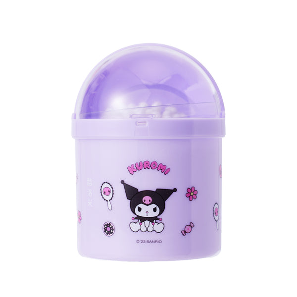 Sanrio characters Paper Stick Colored Cotton Swabs 150 Count (Kuromi)