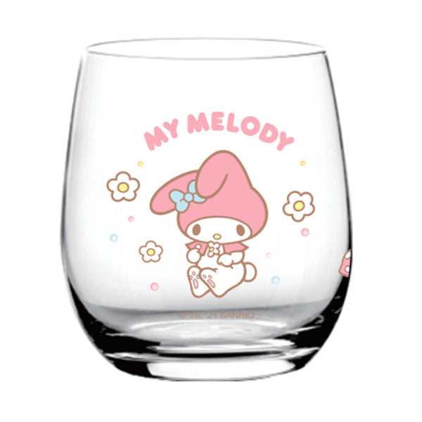 Sanrio characters Glass Cup (360mL)(My Melody)