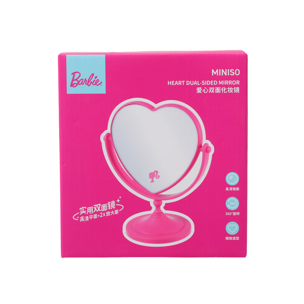 Barbie Shining Collection Heart Dual-Sided Mirror