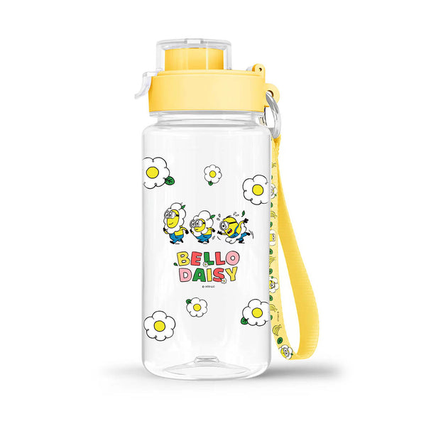 Daisy Minions Collection Plastic Bottle with Strap (640mL)(Yellow)