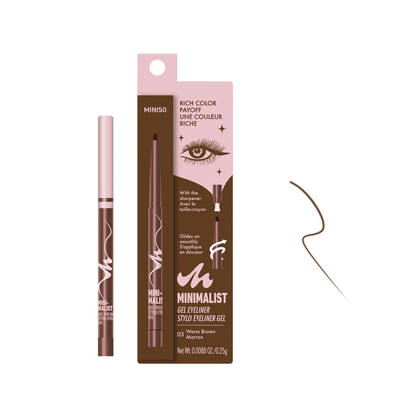 Minimalist Gel Eyeliner(03 Warm Brown)