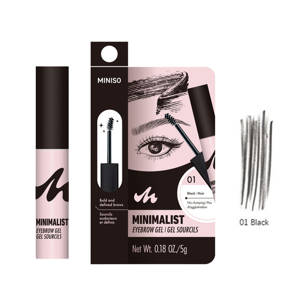 Minimalist Eyebrow Gel (01 Black)