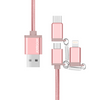 Joyroom 3 in 1 Data Cable, 1.0 meter S-M321 - Rose gold