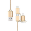 Joyroom 3 in 1 Data Cable, 1.0 meter S-M321 - Gold