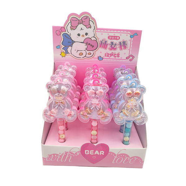 Kids' Bear Lollipop DIY Set