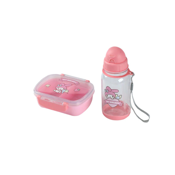 My Melody Bento Box & Water Bottle Set
