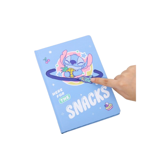 Disney Stitch Dinner Party Collection Flying Track Hardcover Book (80 Sheets)