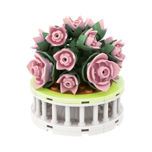 Flower Language Series Succulent Plants Building Blocks(Full House)