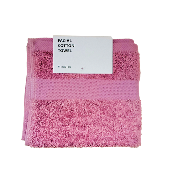 100 % Cotton Facial towel (Lilac)